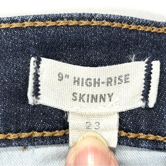 Madewell 9" High Rise Skinny Jeans Size 23 Women's - Picture 10 of 12